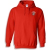 Greekgear Alpha Sigma Alpha Emblem Hooded Sweatshirt(Red)