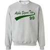 Greekgear Alpha Sigma Tau AST Tail Sweatshirts(Light Grey)