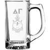 Greekgear Delta Gamma Glass Engraved Mug Transparent