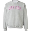 Greekgear Delta Gamma Nickname College Crew(Light Grey)