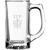 Greekgear Sigma Gamma Rho Glass Engraved Mug Transparent