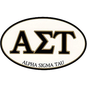 Alpha Sigma Tau AST Euro Style Sticker