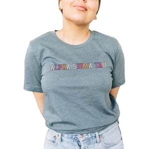 Alpha Sigma Tau AST Nickname Tee(Light Blue)