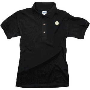 Alpha Sigma Tau Mascot Polo(Black)