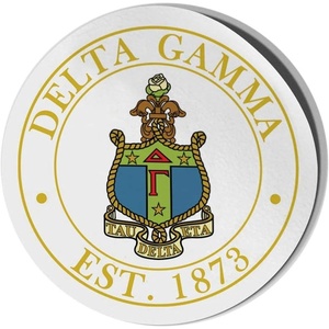 Delta Gamma Circle Crest – Shield Decal