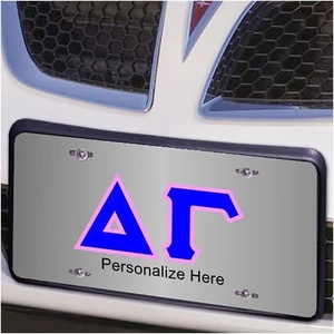 Delta Gamma Lettered License Cover