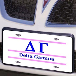 Delta Gamma Lettered Lines License Cover