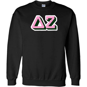 Delta Zeta City Greek Crewneck Sweatshirt