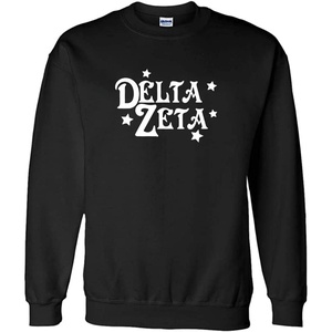 Delta Zeta Comfort Colors Old School Custom Crew