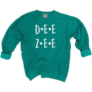 Delta Zeta Comfort Colors Starry Night Crew