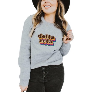 Delta Zeta Retro Maya Comfort Colors Crewneck Sweatshirt