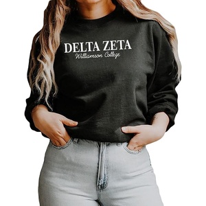 Delta Zeta Script Comfort Colors Greek Crewneck Sweatshirt