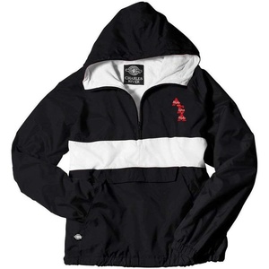 Greekgear Alpha Sigma Alpha ASA Anorak(Black/White)