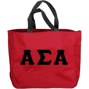 Greekgear Alpha Sigma Alpha ASA Pack N’ Play Tote