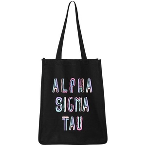 Greekgear Alpha Sigma Tau AST Jumbo All In Tote Bag