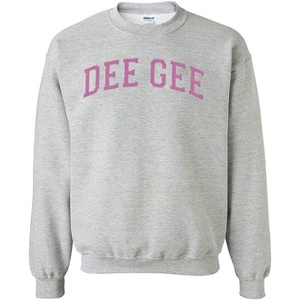 Greekgear Delta Gamma Nickname College Crew(Light Grey)