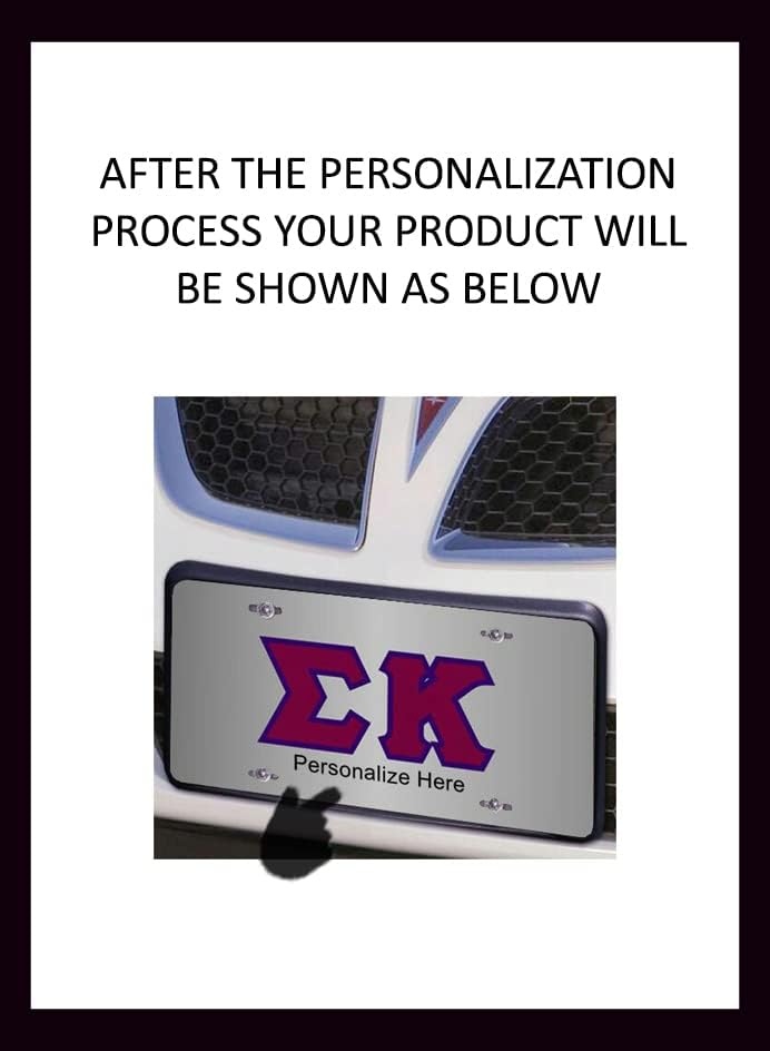 image:imageSigma Kappa Lettered License Cover