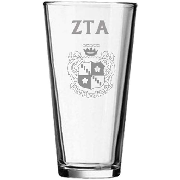 image:imageGreekgear Zeta Tau Alpha ZTA Mixing Glass Transparent