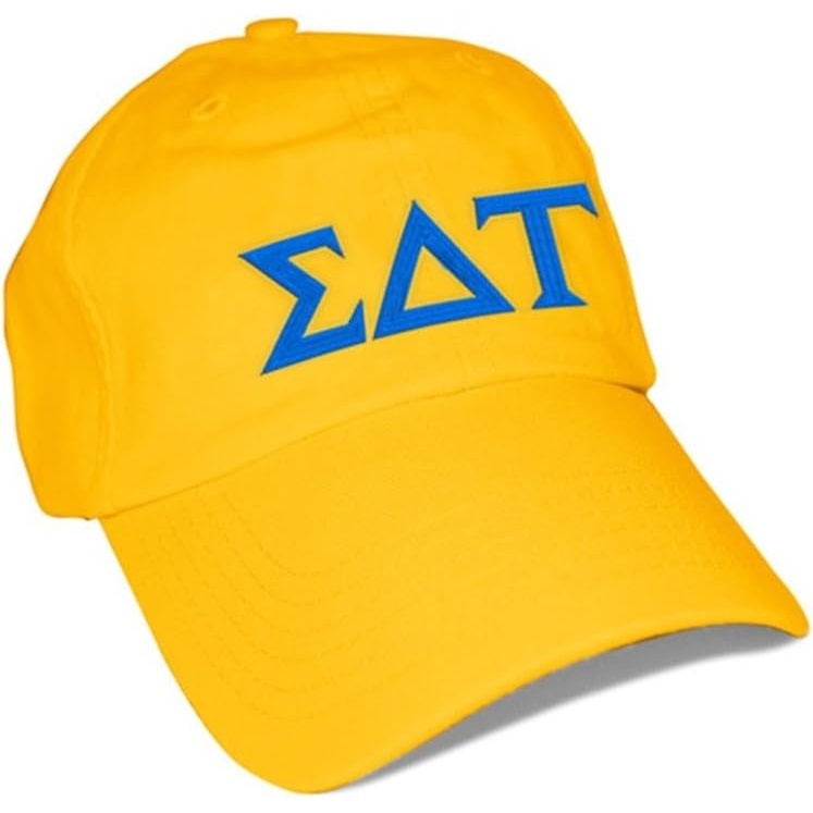 image:imageSigma Delta Tau Greek Letter HatGold