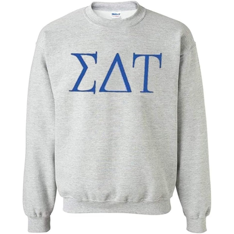 image:imageSigma Delta Tau University Crewneck SweatshirtsLight Grey