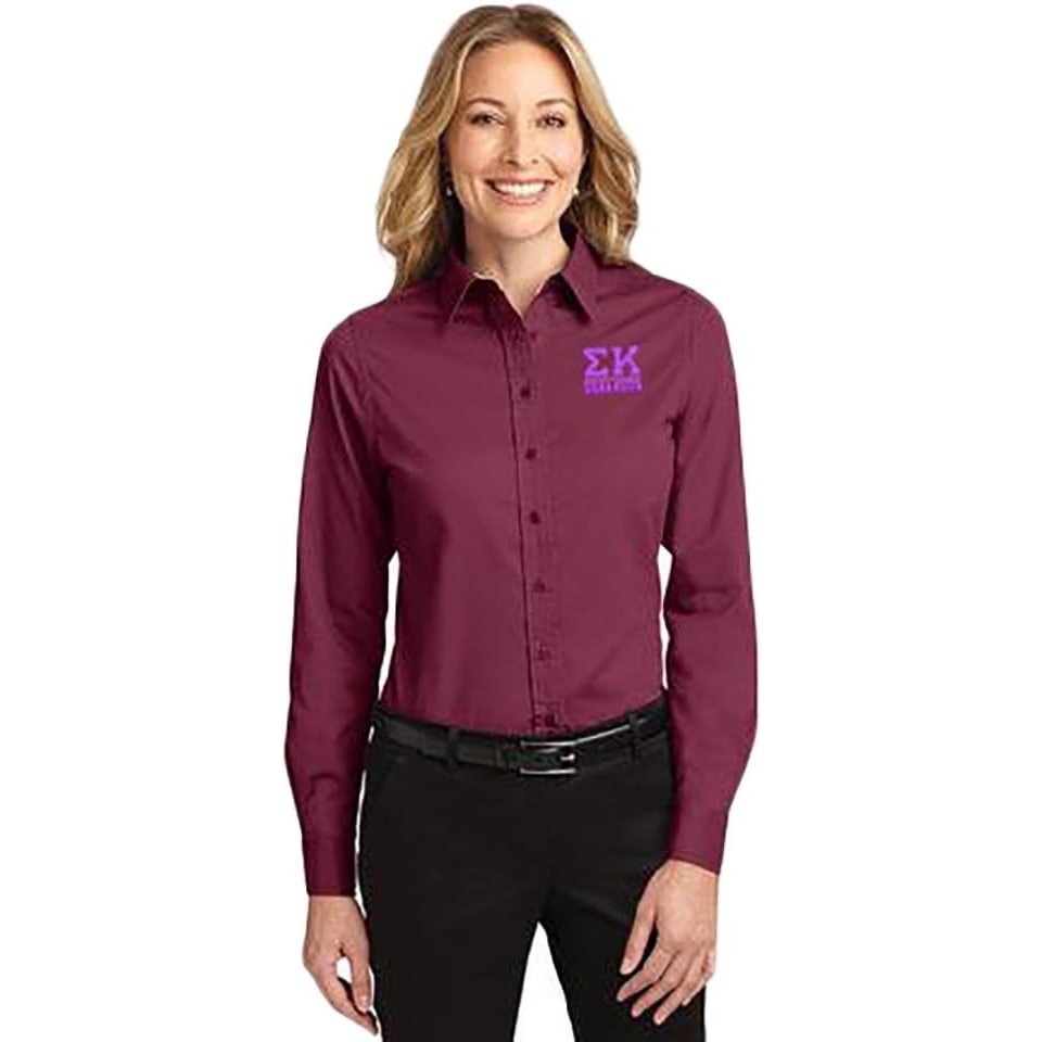 image:imageSigma Kappa Greek Letter OxfordBurgundy Light Stone