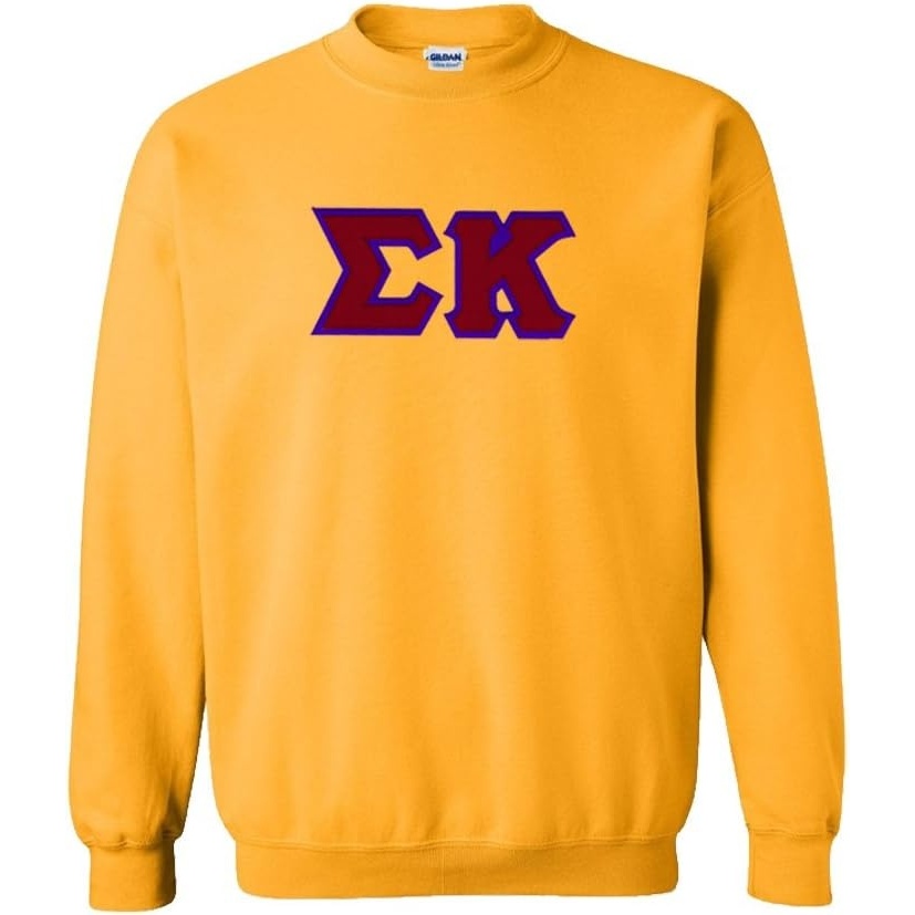 image:imageSigma Kappa Lettered CrewneckAthletic Gold