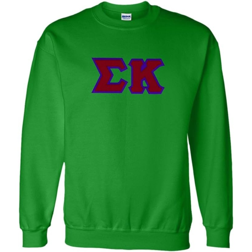 image:imageSigma Kappa Lettered CrewneckIrish Green