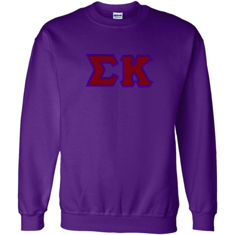 image:imageSigma Kappa Lettered CrewneckPurple
