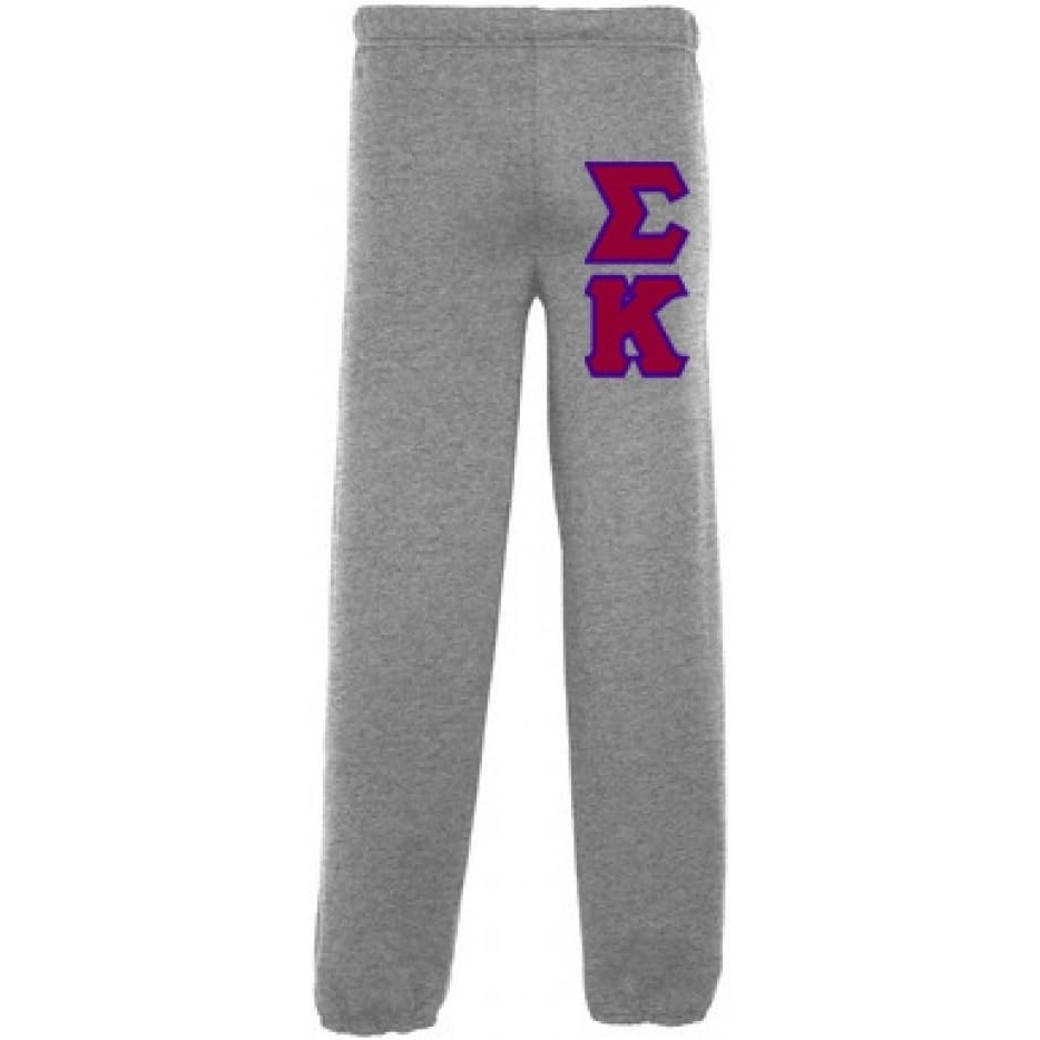 image:imageSigma Kappa Lettered SweatpantsSports Grey