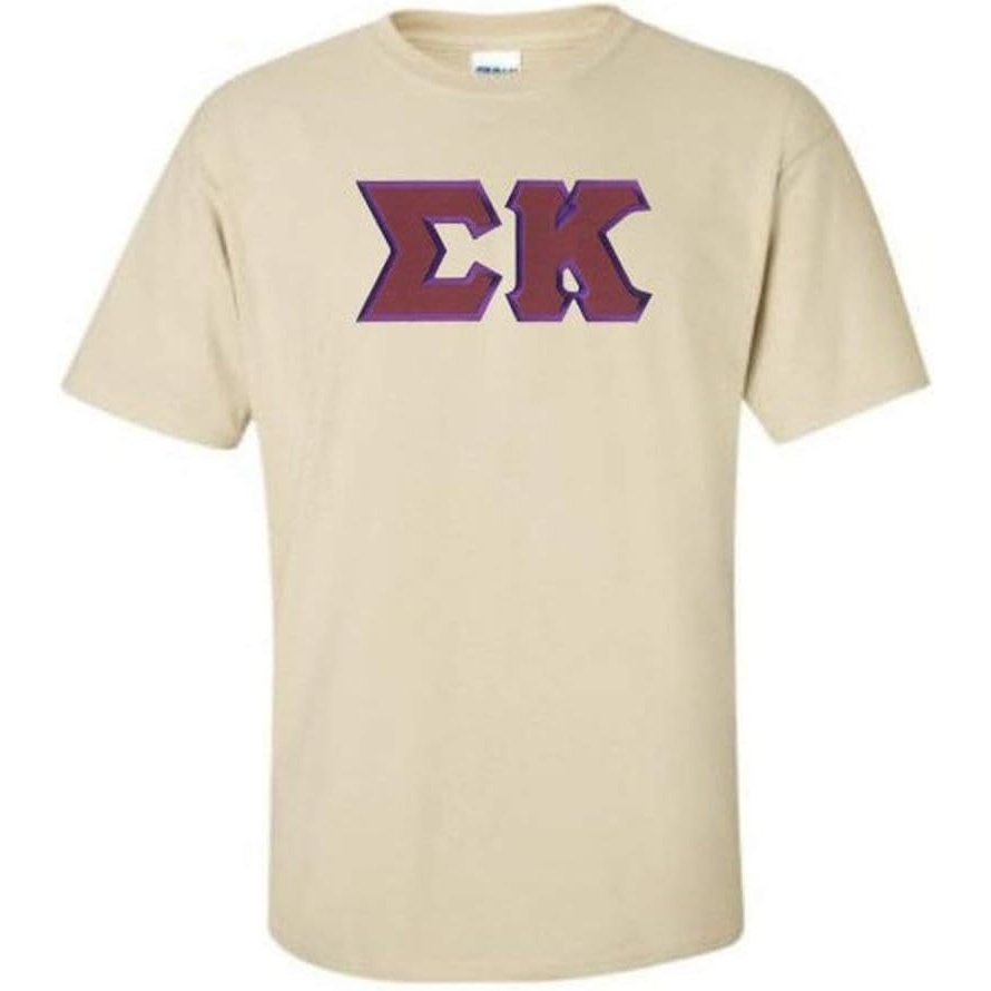 image:imageSigma Kappa Lettered TeeYellow