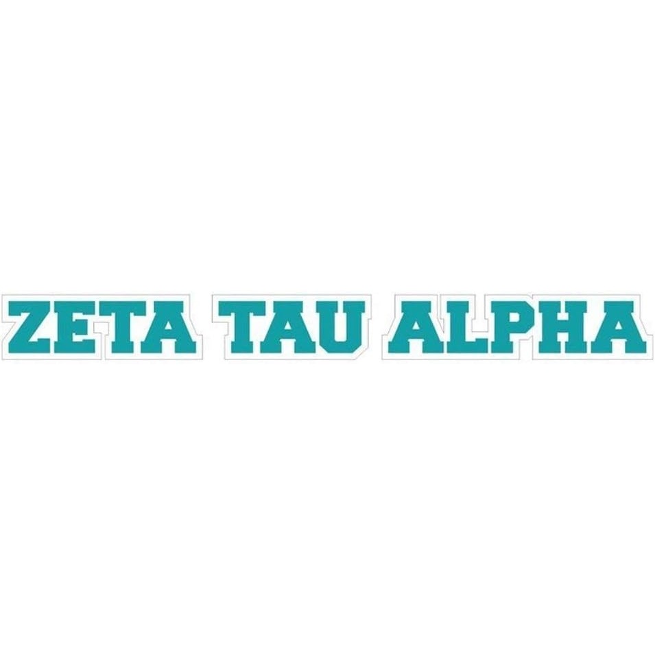 image:imageZeta Tau Alpha ZTA Long Window Sticker