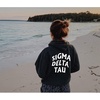 Greekgear Sigma Delta Tau Social Hoodie(Black)