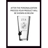 Greekgear Zeta Tau Alpha ZTA Mixing Glass Transparent