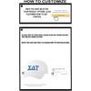 Personalized Sigma Delta Tau Greek Line Hat(White)