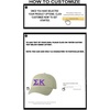 Personalized Sigma Kappa Greek Line Hat(Tan)