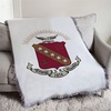 Sigma Kappa Full Color Crest Afghan Blanket Throw