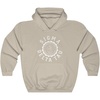 Greekgear Sigma Delta Tau Unisex College Seal Hoodie(Sand)