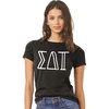 Sigma Delta Tau Bella Favorite Tee(Black)