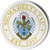 Sigma Delta Tau Circle Crest – Shield Decal