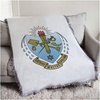 Sigma Delta Tau Full Color Crest Afghan Blanket Throw