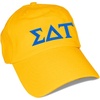 Sigma Delta Tau Greek Letter Hat(Gold)