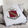 Sigma Kappa Full Color Crest Afghan Blanket Throw
