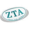 Zeta Tau Alpha Greek Letter Oval Decal