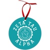 Zeta Tau Alpha Shield Christmas Ornaments