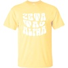 Zeta Tau Alpha Sorority Shag T-Shirt(Maize)