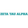 Zeta Tau Alpha ZTA Long Window Sticker