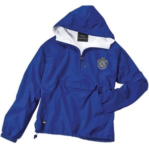 Greekgear Zeta Tau Alpha ZTA Anorak(Royal Blue)
