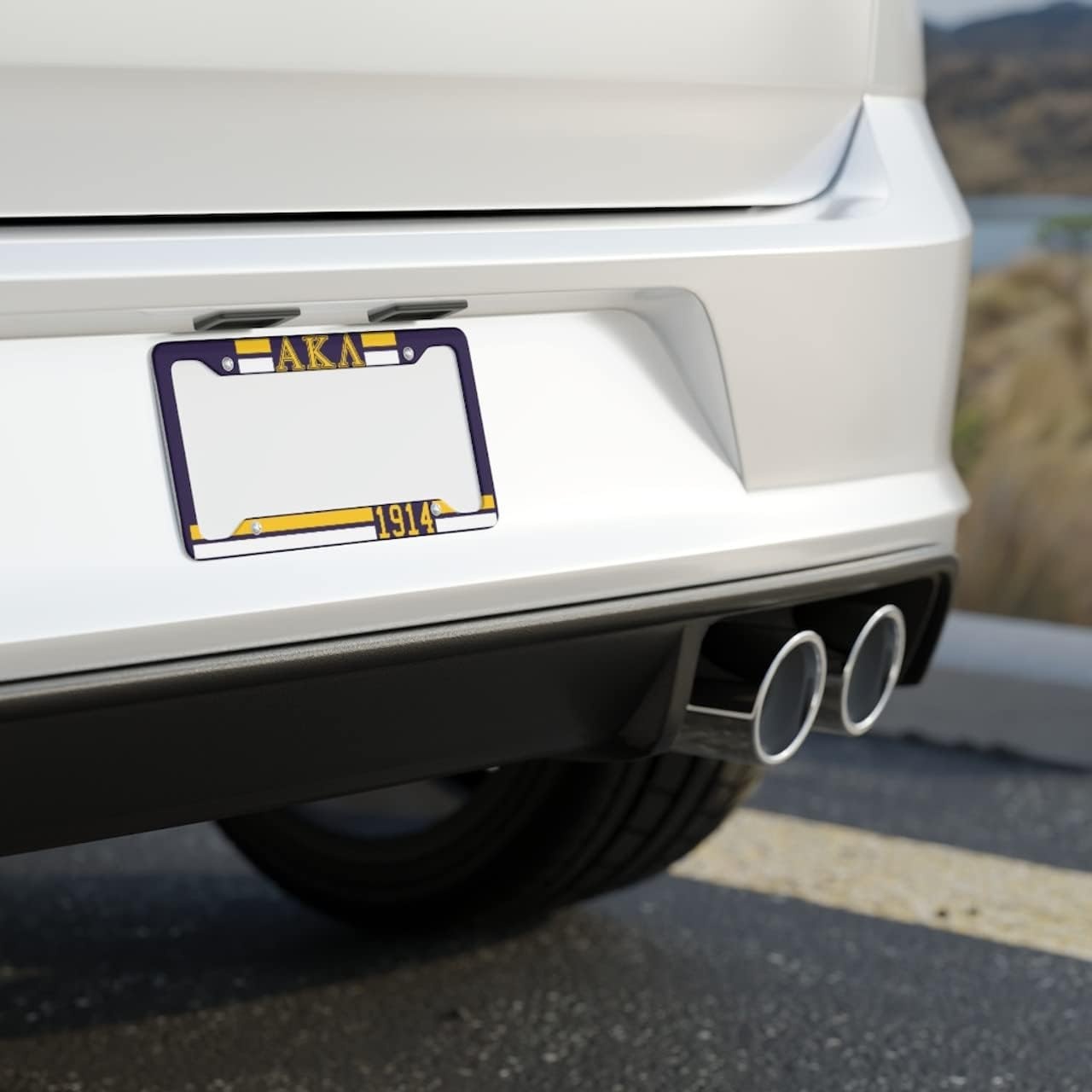 image:imageAlpha Kappa Lambda Year License Plate Frames