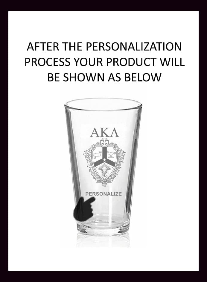 image:imageGreekgear Alpha Kappa Lambda Mixing Glass Transparent
