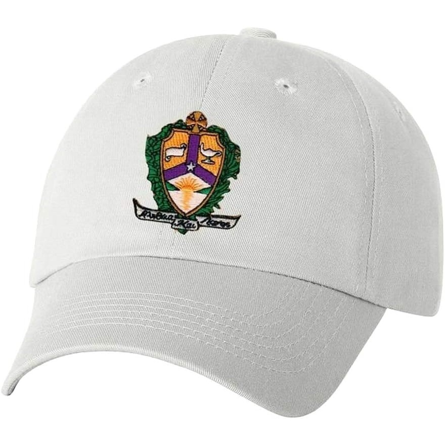 image:imageAlpha Kappa Lambda Crest Shield Hat White